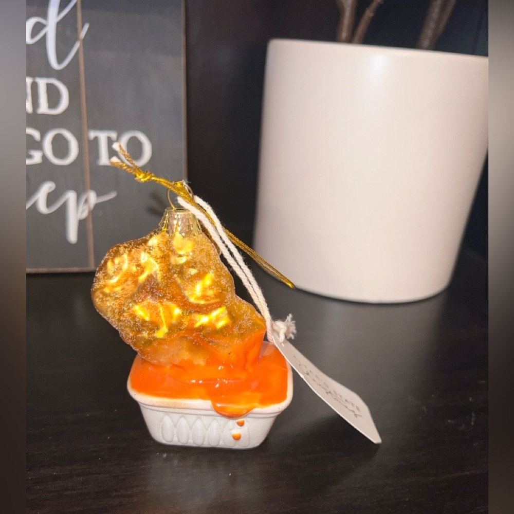 Chicken Nugget Christmas Ornament NWT Altar’d State - Picture 5 of 6